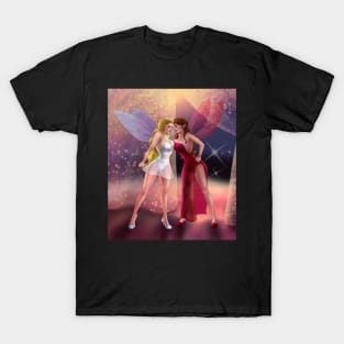 Two fairies having a fight T-Shirt